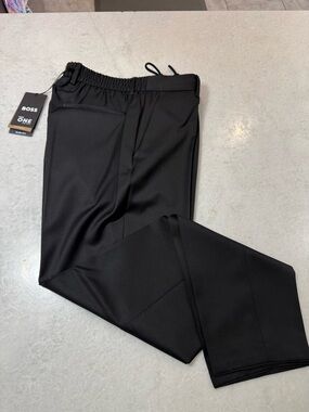BOSS Black Men's Drawstring Pants